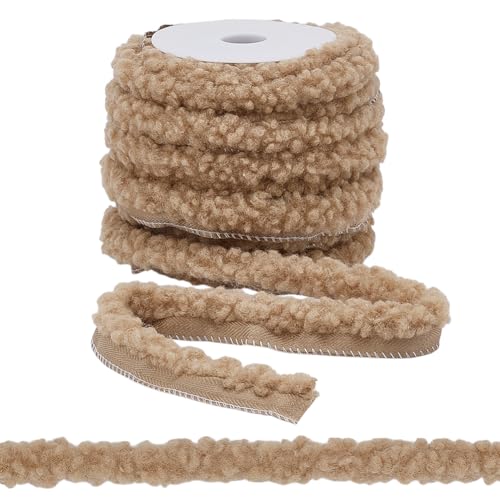 PH PandaHall Brown Kunstfell-Borte Plüsch Band Trims 10m x 20mm Pelz Stoff Trim Nähen Zierleisten Dekorative Trimmung Band für DIY Craft Winter Kleidung Kissen Vorhänge Home Decor PH PandaHall Brown Kunstfell-Borte Plüsch Band Trims 10m x 20mm Pelz Stoff Trim Nähen Zierleisten Dekorative Trimmung Band für DIY Craft Winter Kleidung Kissen Vorhänge Home Decor von PH PandaHall