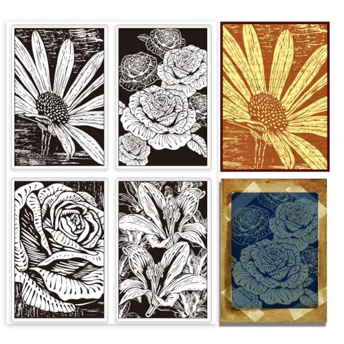 PH PandaHall Flower Transparentstempel Zur Kartengestaltung Blumen Stempel Aus Transparentem Gummi Pflanzenstempel Für DIY Scrapbooking Album Notizbuch Dekoration Basteldekoration PH PandaHall Flower Transparentstempel Zur Kartengestaltung Blumen Stempel Aus Transparentem Gummi Pflanzenstempel Für DIY Scrapbooking Album Notizbuch Dekoration Basteldekoration von PH PandaHall