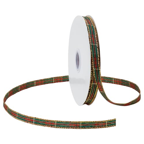 PH PandaHall Geschenkband für Weihnachten, kariert, für Weihnachtsbaum, Urlaub, Nähen, Basteln, Dekoration, 1,9 cm breit, 50 m, Rot / Grün PH PandaHall Geschenkband für Weihnachten, kariert, für Weihnachtsbaum, Urlaub, Nähen, Basteln, Dekoration, 1,9 cm breit, 50 m, Rot / Grün von PH PandaHall