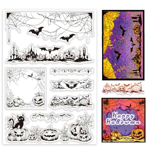 PH PandaHall Halloween Transparente Stempel Transparenter Stempel Mit Fledermaus Motiv Dekorative Klare Stempel Für Die Kartengestaltung DIY Scrapbooking Stempelalbum Basteln Journal Dekor PH PandaHall Halloween Transparente Stempel Transparenter Stempel Mit Fledermaus Motiv Dekorative Klare Stempel Für Die Kartengestaltung DIY Scrapbooking Stempelalbum Basteln Journal Dekor von PH PandaHall
