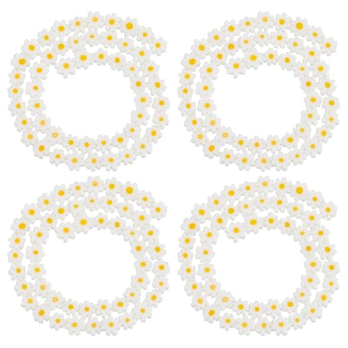 PH PandaHall Millefiori Glasperlen, 6 ~ 9 mm, weiße Blumen-Perlen, flache Gänseblümchen-Perlen, lose Abstandshalter, Perlen für DIY-Ohrringe, Schmuck, Armbänder, Neclace, Choker, Basteln, 224 Stück PH PandaHall Millefiori Glasperlen, 6 ~ 9 mm, weiße Blumen-Perlen, flache Gänseblümchen-Perlen, lose Abstandshalter, Perlen für DIY-Ohrringe, Schmuck, Armbänder, Neclace, Choker, Basteln, 224 Stück von PH PandaHall