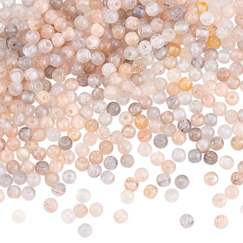 PH PandaHall Natursteinperlen Runde Sonnensteinperlen 2 Strang Edelsteinperlen 2~2.5mm Schmucksteine Perlen Für Armbänder Schmuckherstellung 340~440 Stück PH PandaHall Natursteinperlen Runde Sonnensteinperlen 2 Strang Edelsteinperlen 2~2.5mm Schmucksteine Perlen Für Armbänder Schmuckherstellung 340~440 Stück von PH PandaHall