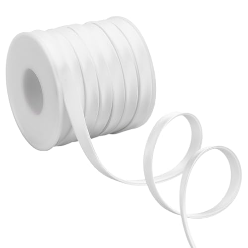 PH PandaHall Satin-Kantenband Doppelt gefaltetes Kantenband 8,5 mm weißes Einfassband zum Nähen von Faltbändern Paspelband zum Säumen von Säumen Quilten Kleidungsstück nähen DIY Handwerk 20m PH PandaHall Satin-Kantenband Doppelt gefaltetes Kantenband 8,5 mm weißes Einfassband zum Nähen von Faltbändern Paspelband zum Säumen von Säumen Quilten Kleidungsstück nähen DIY Handwerk 20m von PH PandaHall