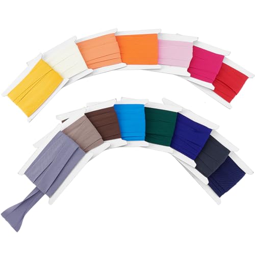 PH PandaHall Schrägband Doppelt Gefaltet Baumwoll Schrägband 34m 15 Farben Nahtband Zum Basteln Schrägband Zum Nähen Quilten Säumen 20~22mm PH PandaHall Schrägband Doppelt Gefaltet Baumwoll Schrägband 34m 15 Farben Nahtband Zum Basteln Schrägband Zum Nähen Quilten Säumen 20~22mm von PH PandaHall