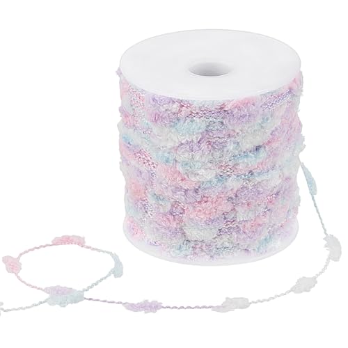 PH PandaHall Spitzenborte aus Polyester, 218 m, violett, zum Dekorieren von Bändern, Garn für Stricken, Kleidung, Nähen, DIY, Hochzeit, Applikationen, Basteln, Scrapbooking, Vorhang, Patchwork PH PandaHall Spitzenborte aus Polyester, 218 m, violett, zum Dekorieren von Bändern, Garn für Stricken, Kleidung, Nähen, DIY, Hochzeit, Applikationen, Basteln, Scrapbooking, Vorhang, Patchwork von PH PandaHall