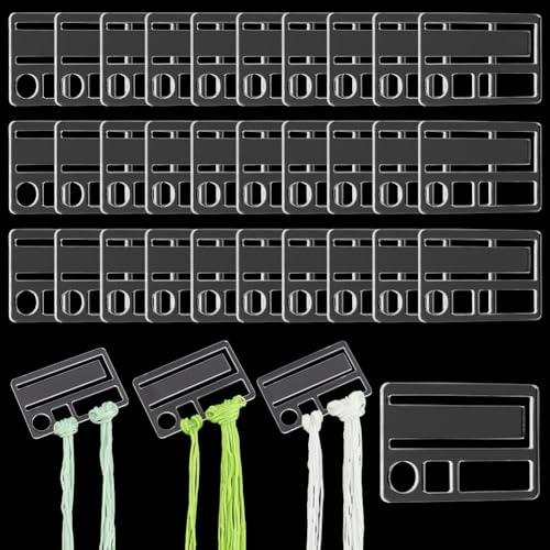 PH PandaHall Stickereifaden Spulen 50pcs Stickgarn Karten Klarer Kreuzstichfaden Organizer Faden-Halter-Karten für Nähen Lagerung Thread Organizer 3.2x4.9cm PH PandaHall Stickereifaden Spulen 50pcs Stickgarn Karten Klarer Kreuzstichfaden Organizer Faden-Halter-Karten für Nähen Lagerung Thread Organizer 3.2x4.9cm von PH PandaHall