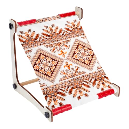 PH PandaHall Sticktischgestell, Holzkreuzstichschlaufengestell Stickrahmenständer Schlaufenhalter Mit Stabilem Holzfuß Für Heimliche Näharbeiten Quiltarbeiten Nähen Sticken Werkzeug, 33.5x30x30cm PH PandaHall Sticktischgestell, Holzkreuzstichschlaufengestell Stickrahmenständer Schlaufenhalter Mit Stabilem Holzfuß Für Heimliche Näharbeiten Quiltarbeiten Nähen Sticken Werkzeug, 33.5x30x30cm von PH PandaHall
