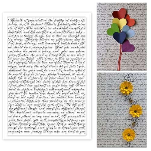 PH PandaHall Wörter Hintergrund Clear Stamp Stempel Zum Thema "Selbstvertrauen" Dekorative Klare Stempel Dichte Buchstaben Bastelstempel Für Die Kartengestaltung DIY Dekoration PH PandaHall Wörter Hintergrund Clear Stamp Stempel Zum Thema "Selbstvertrauen" Dekorative Klare Stempel Dichte Buchstaben Bastelstempel Für Die Kartengestaltung DIY Dekoration von PH PandaHall