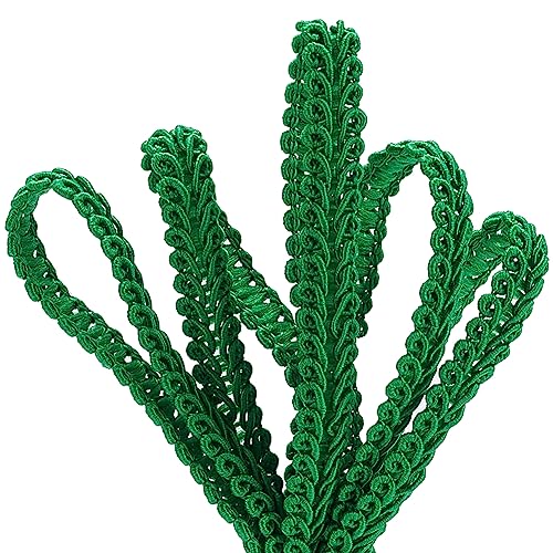 PH PandaHall Zopfband Zum Nähen 27 Yards 8 mm Grünes Gimp-Zopfband Aus Polyester Einfache Fransenborte Für Polster Kostüm DIY Handwerk Schmuckherstellung Vorhang Kostüm Weihnachtsdekoration PH PandaHall Zopfband Zum Nähen 27 Yards 8 mm Grünes Gimp-Zopfband Aus Polyester Einfache Fransenborte Für Polster Kostüm DIY Handwerk Schmuckherstellung Vorhang Kostüm Weihnachtsdekoration von PH PandaHall