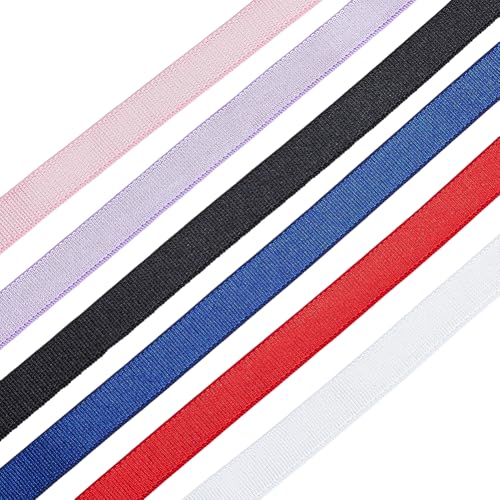 PH Pandahall 10 m 6 Farben Gummiband 10mm Zum Aufnähen Gummiband Satin Schultergurtbesatz BH Träger Zum Nähen von Schulterkommode Dekorativ PH Pandahall 10 m 6 Farben Gummiband 10mm Zum Aufnähen Gummiband Satin Schultergurtbesatz BH Träger Zum Nähen von Schulterkommode Dekorativ von PH PandaHall