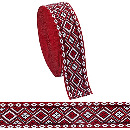 PandaHall 10 Yards Jacquardband Garment Trim Fringe Vintage Besticktes Band Blumengewebe Schrägband Zum Nähen von Kleidung Home Decor Hochzeit Geschenkverpackung Kamerataschenriemen 3.15 cm Breit PandaHall 10 Yards Jacquardband Garment Trim Fringe Vintage Besticktes Band Blumengewebe Schrägband Zum Nähen von Kleidung Home Decor Hochzeit Geschenkverpackung Kamerataschenriemen 3.15 cm Breit von PH PandaHall