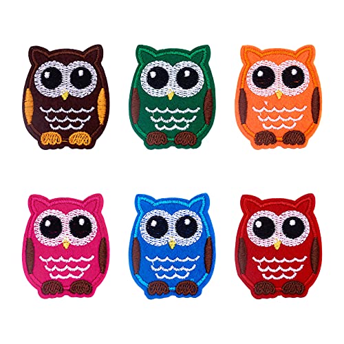 PandaHall 120 Stück Aufnäher mit Eulen-Motiv, zum Aufbügeln oder Aufnähen, für Kleidung, Jeans, Jacken, Schuhe, T-Shirts, Mützen, Taschen, DIY-Zubehör PandaHall 120 Stück Aufnäher mit Eulen-Motiv, zum Aufbügeln oder Aufnähen, für Kleidung, Jeans, Jacken, Schuhe, T-Shirts, Mützen, Taschen, DIY-Zubehör von PH PandaHall