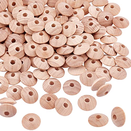 PandaHall 120 Stück Holzperlen Buchenholz Abakusperlen Disc Abacus Spacer 12.5mm Holzperlen Rondelle Holz Spacer Beads Für Schmuckzubehör DIY Craft Home Geburtstag Weihnachtsfeier Dekorationen PandaHall 120 Stück Holzperlen Buchenholz Abakusperlen Disc Abacus Spacer 12.5mm Holzperlen Rondelle Holz Spacer Beads Für Schmuckzubehör DIY Craft Home Geburtstag Weihnachtsfeier Dekorationen von PH PandaHall