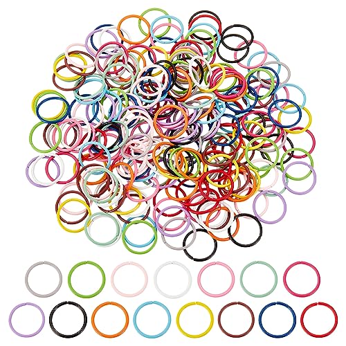 PandaHall 12mm Farbige Biegeringe 15 Farben Offene Biegeringe 16 Gauge O-Ring-Verbindungsringe Kettenhemdringe Große Biegeringe Für Armbänder Halsketten Anhänger Halsreifen DIY-Bastelherstellung PandaHall 12mm Farbige Biegeringe 15 Farben Offene Biegeringe 16 Gauge O-Ring-Verbindungsringe Kettenhemdringe Große Biegeringe Für Armbänder Halsketten Anhänger Halsreifen DIY-Bastelherstellung von PH PandaHall