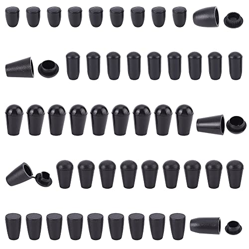 PandaHall 150 Stück 5 Größen Kordelstopper Glocke Endstopper Schwarz Konus Kunststoff Kordelende Nylon Abnehmbare Kappe Kordel Kordel Seilverschluss Enden Für Umhängeband Kleidung Rucksack Tasche PandaHall 150 Stück 5 Größen Kordelstopper Glocke Endstopper Schwarz Konus Kunststoff Kordelende Nylon Abnehmbare Kappe Kordel Kordel Seilverschluss Enden Für Umhängeband Kleidung Rucksack Tasche von PH PandaHall