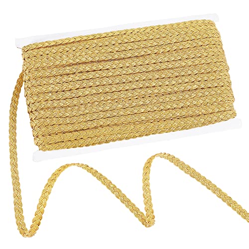 PandaHall 17.5 Yards/16m Filigrane Borte, 8mm Metallgeflecht Spitzenband Dekoratives Stoffband Goldene Wellpappe Zum Nähen von Polstervorhängen Kostüm PandaHall 17.5 Yards/16m Filigrane Borte, 8mm Metallgeflecht Spitzenband Dekoratives Stoffband Goldene Wellpappe Zum Nähen von Polstervorhängen Kostüm von PH PandaHall