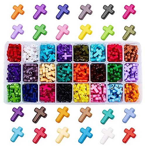 PandaHall 480pcs 24 Farbe Kreuz Perlen Acryl Bunte Kreuze Bastelset Abstandshalter Lose Perlen für Ostern Eid Mubarak Dekoration Schmuck Halsketten, Armbänder, Freundschaft Ohrring Herstellung PandaHall 480pcs 24 Farbe Kreuz Perlen Acryl Bunte Kreuze Bastelset Abstandshalter Lose Perlen für Ostern Eid Mubarak Dekoration Schmuck Halsketten, Armbänder, Freundschaft Ohrring Herstellung von PH PandaHall