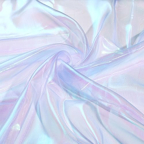 PH PandaHall 4x1.5m Organza Stoffe zum Nähen Lila Schillerndes Organza Tuch Magisch Glänzendes Stoffband für Gardine Vorhänge Tischdecken Kleid Bühnenshow Faschingskostüme Hochzeit Dekoration PH PandaHall 4x1.5m Organza Stoffe zum Nähen Lila Schillerndes Organza Tuch Magisch Glänzendes Stoffband für Gardine Vorhänge Tischdecken Kleid Bühnenshow Faschingskostüme Hochzeit Dekoration von PH PandaHall