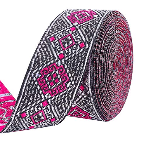 PandaHall 7 Yard 1.2inch Jacquard Ribbon Ethnic Emobridered Woven Ribbon Fabric Trim Fringe Für DIY Kleidung Zubehör Verzierungen Dekorationen PandaHall 7 Yard 1.2inch Jacquard Ribbon Ethnic Emobridered Woven Ribbon Fabric Trim Fringe Für DIY Kleidung Zubehör Verzierungen Dekorationen von PH PandaHall