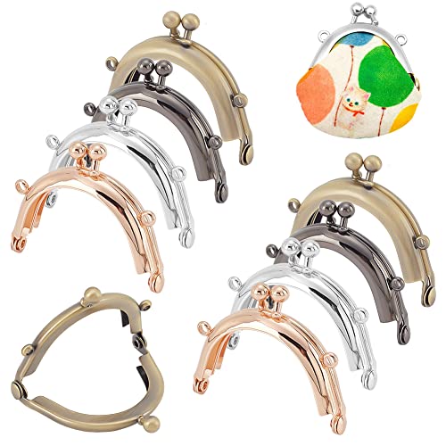 PandaHall 8 Stück Geldbörse Rahmen Tasche Kussverschluss Schloss Metall Bogen Geldbörse Brieftasche Kuss Verschluss Schloss Anhängerkupplung Kussverschluss Retro Geldbörse Für Geldbörsenherstellung PandaHall 8 Stück Geldbörse Rahmen Tasche Kussverschluss Schloss Metall Bogen Geldbörse Brieftasche Kuss Verschluss Schloss Anhängerkupplung Kussverschluss Retro Geldbörse Für Geldbörsenherstellung von PH PandaHall