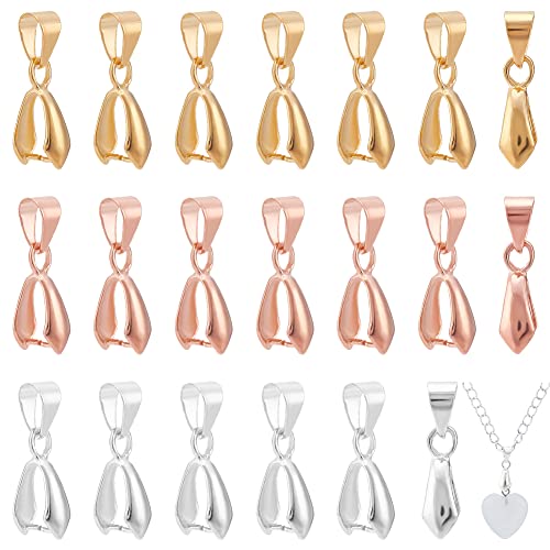 PandaHall 90 Stück 3 Farben Messing Prise Kautionen Prise Clip Bail Verschluss baumeln Charm Bead Anhänger Connector Erkenntnisse für Anhänger Halskette Schmuck DIY Handwerk Machen PandaHall 90 Stück 3 Farben Messing Prise Kautionen Prise Clip Bail Verschluss baumeln Charm Bead Anhänger Connector Erkenntnisse für Anhänger Halskette Schmuck DIY Handwerk Machen von PH PandaHall