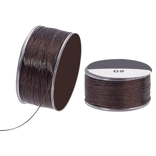 PandaHall 92m Perlenschnur, 0.1mm Nylon-Samenperlenfaden Schwarzes Armband Perlenfaden Nähgarn Nylonfadenschnur zum Nähen von Leder Perlenschmuck Armbändern PandaHall 92m Perlenschnur, 0.1mm Nylon-Samenperlenfaden Schwarzes Armband Perlenfaden Nähgarn Nylonfadenschnur zum Nähen von Leder Perlenschmuck Armbändern von PH PandaHall
