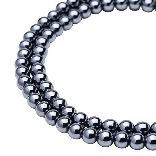 PandaHall Elite runde Non-magnetic Hematite Perle Strange Classification AA Schwarz 6mm Loch 1.5mm ca 72 stk/Strange PandaHall Elite runde Non-magnetic Hematite Perle Strange Classification AA Schwarz 6mm Loch 1.5mm ca 72 stk/Strange von PH PandaHall