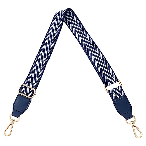 PandaHall Ersatz-Geldbörsenriemen Breiter Schulterriemen Verstellbarer Crossbody-Polyesterriemen Handtaschenriemen Für Damen DIY-Taschen Länge 33~53 Zoll Weiß Und Blau PandaHall Ersatz-Geldbörsenriemen Breiter Schulterriemen Verstellbarer Crossbody-Polyesterriemen Handtaschenriemen Für Damen DIY-Taschen Länge 33~53 Zoll Weiß Und Blau von PH PandaHall