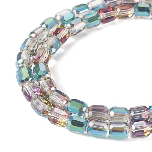 PandaHall Glasperlen, 2 Stränge, transparent, 8 mm, facettierte Säulen-Abstandshalter, Kristallglasperlen, Großpackung für Bastelarbeiten, Armbänder, Halsketten, Ohrringe, Schmuckherstellung PandaHall Glasperlen, 2 Stränge, transparent, 8 mm, facettierte Säulen-Abstandshalter, Kristallglasperlen, Großpackung für Bastelarbeiten, Armbänder, Halsketten, Ohrringe, Schmuckherstellung von PH PandaHall