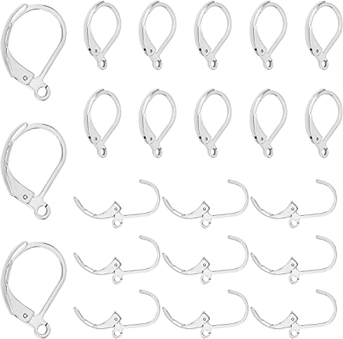 PandaHall Model 304 Edelstahl Hebel zurück Creolen Edelstahl Farbe Frankreich Ohrringband, 10x15 mm PandaHall Model 304 Edelstahl Hebel zurück Creolen Edelstahl Farbe Frankreich Ohrringband, 10x15 mm von PH PandaHall