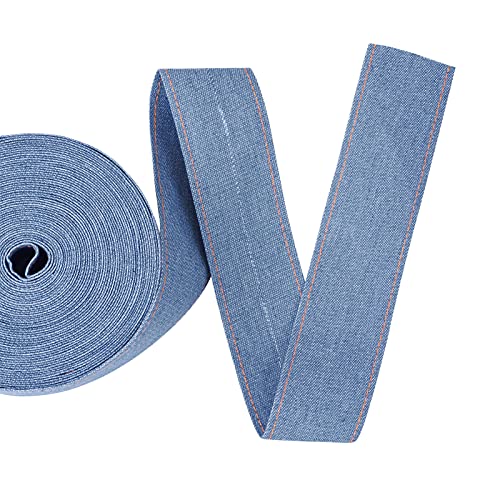 Pandahall 10.9 Größe Stich Denim Band Denim Band Stoff 1,57 Zoll breite Denim Stoff Streifen für Basteln Haarbänder Kleidung Jeans Bogen und Nähen Dekorationen Pandahall 10.9 Größe Stich Denim Band Denim Band Stoff 1,57 Zoll breite Denim Stoff Streifen für Basteln Haarbänder Kleidung Jeans Bogen und Nähen Dekorationen von PH PandaHall