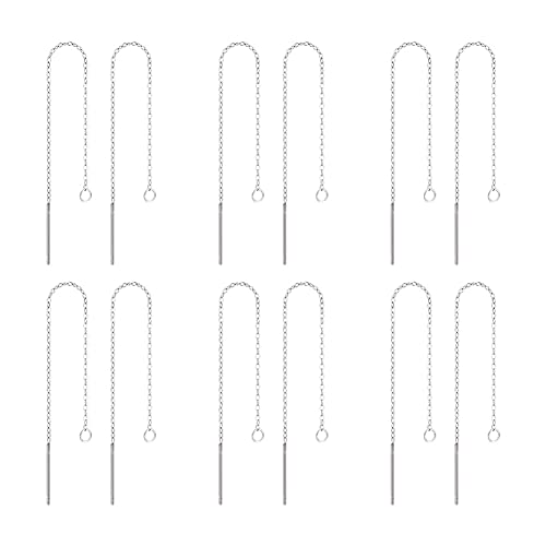 Pandahall 50 Paar 304 Edelstahl Lange Ohrringe 3,54 Zoll baumeln Ohrringe Faden lange Kette Ohrringe mit Schlaufe für Frauen Schmuck Ohrringe Herstellung Pandahall 50 Paar 304 Edelstahl Lange Ohrringe 3,54 Zoll baumeln Ohrringe Faden lange Kette Ohrringe mit Schlaufe für Frauen Schmuck Ohrringe Herstellung von PH PandaHall