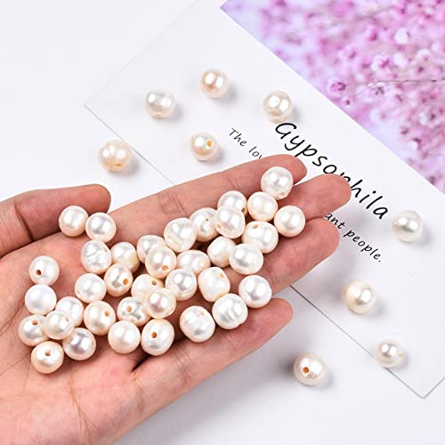 Pandahall Natürliche Süßwasser-Zuchtperlen, cremeweiße Kartoffelperlen, echte Perlen für selbstgemachte Halsketten, Armbänder, Ohrringe, Anhänger, 100 Stück Pandahall Natürliche Süßwasser-Zuchtperlen, cremeweiße Kartoffelperlen, echte Perlen für selbstgemachte Halsketten, Armbänder, Ohrringe, Anhänger, 100 Stück von PH PandaHall