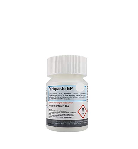 100g Farbpaste EP reinweiß RAL 9010 für Epoxidharz Pigment Farbe hochkonzentriert kräftig deckend 100g Farbpaste EP reinweiß RAL 9010 für Epoxidharz Pigment Farbe hochkonzentriert kräftig deckend von SCHILLER