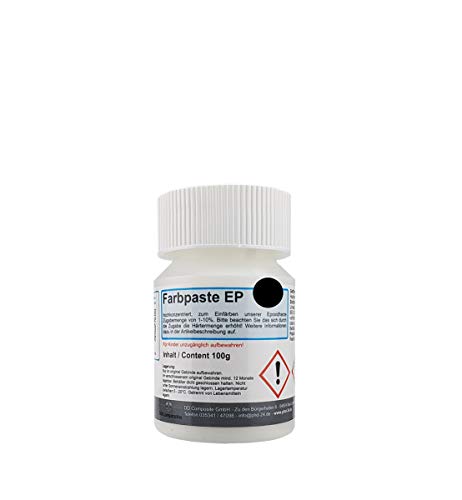 100g Farbpaste EP schwarz RAL 9005 für Epoxidharz Pigment Farbe hochkonzentriert kräftig deckend 100g Farbpaste EP schwarz RAL 9005 für Epoxidharz Pigment Farbe hochkonzentriert kräftig deckend von PHD