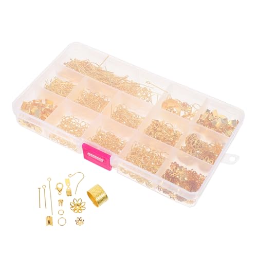 PHENOFICE 1 Box Schmuckzubehör DIY Ohrschmuck Zubehör Ohrringherstellung Haken DIY Ohrringverschlüsse Ohrringherstellung Zubehör Ohrring DIY Haken DIY Hängehaken Ohrringherstellungsset PHENOFICE 1 Box Schmuckzubehör DIY Ohrschmuck Zubehör Ohrringherstellung Haken DIY Ohrringverschlüsse Ohrringherstellung Zubehör Ohrring DIY Haken DIY Hängehaken Ohrringherstellungsset von PHENOFICE