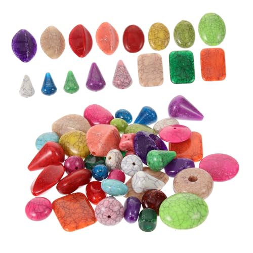 PHENOFICE 1 Packung Perlenarmband, DIY Schmuck, Lose Perlen, Armbandzubehör, Armbandperlen, Armbandherstellungsperlen, Abstandsperlen Für Die Schmuckherstellung, Bastelperlen, Charms, DIY von PHENOFICE
