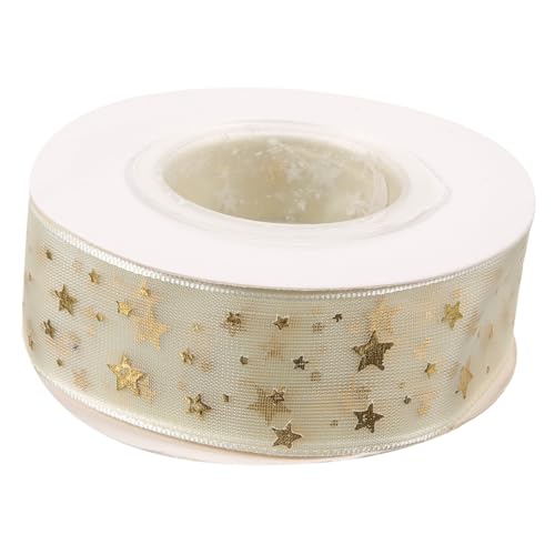 PHENOFICE 1 Rolle Box Sternband, Exquisites Geschenkband, DIY Kopfschmuckband, Dekoratives Verpackungsband, Hochzeitsstraußband, Geschenkband, Dekorband Zum Verpacken Von Geschenken, DIY PHENOFICE 1 Rolle Box Sternband, Exquisites Geschenkband, DIY Kopfschmuckband, Dekoratives Verpackungsband, Hochzeitsstraußband, Geschenkband, Dekorband Zum Verpacken Von Geschenken, DIY von PHENOFICE