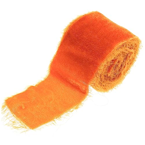 PHENOFICE 1 Rolle Reißbares Samtband, Geschenkverpackungsbänder, Wickelbänder, DIY Schleifenbänder, Kopfbedeckungsbänder, DIY Bänder, Kopfschmuck, DIY Bänder, Blumenstraußzubehör, Material von PHENOFICE