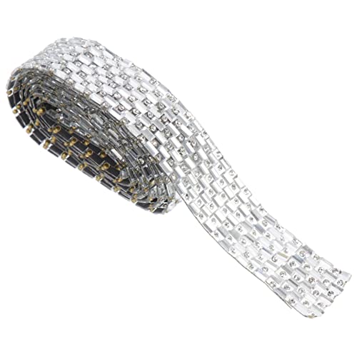 PHENOFICE 1 Rolle Strassband, Verschleißfester Bastelbesatz, Zartes Strassband, Kostümbedarf, Exquisiter Kostümbesatz, Exquisiter Bastelbesatz, Strasskette, Dekorativer Bastelbesatz PHENOFICE 1 Rolle Strassband, Verschleißfester Bastelbesatz, Zartes Strassband, Kostümbedarf, Exquisiter Kostümbesatz, Exquisiter Bastelbesatz, Strasskette, Dekorativer Bastelbesatz von PHENOFICE
