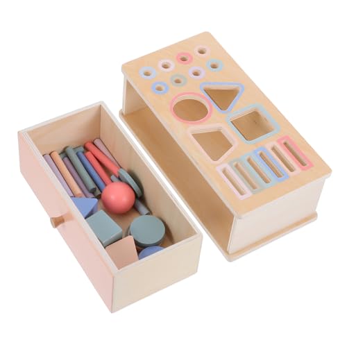 PHENOFICE 1 Satz Holzfarb Form Sortierbox für Kleinkinder Interaktives Lernspielzeug Feinmotorik und Logischem Geeignet für Frühe Lernphasen PHENOFICE 1 Satz Holzfarb Form Sortierbox für Kleinkinder Interaktives Lernspielzeug Feinmotorik und Logischem Geeignet für Frühe Lernphasen von PHENOFICE