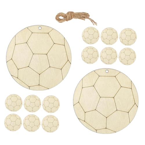 PHENOFICE 1 Set Fußball Holzspäne, Holzausschnitt, Rohlinge, Holzrohlinge, Bastelausschnitt, Rohlinge, Holzspäne, Holzausschnitt, DIY Graffiti Holzblöcke, Basteln, Holzscheibe, Unfertige PHENOFICE 1 Set Fußball Holzspäne, Holzausschnitt, Rohlinge, Holzrohlinge, Bastelausschnitt, Rohlinge, Holzspäne, Holzausschnitt, DIY Graffiti Holzblöcke, Basteln, Holzscheibe, Unfertige von PHENOFICE
