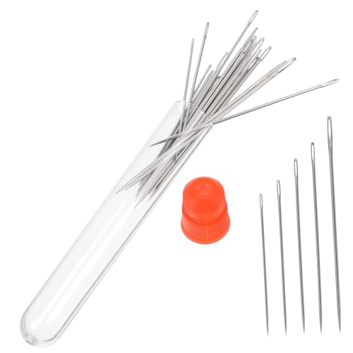 PHENOFICE 1 Set Handnähnadel Mit Großem Öhr, Sicherheitsnähnadel, Garnzubehör, Garnnadel, Häkelzubehör, Häkelnadeln Zum Häkeln, Gobelinnadel Zum Stricken, Nähzubehör PHENOFICE 1 Set Handnähnadel Mit Großem Öhr, Sicherheitsnähnadel, Garnzubehör, Garnnadel, Häkelzubehör, Häkelnadeln Zum Häkeln, Gobelinnadel Zum Stricken, Nähzubehör von PHENOFICE