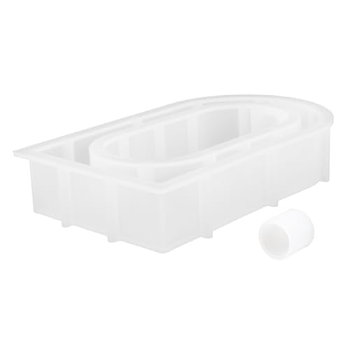 PHENOFICE 1 Set Hydrokulturvasenform, Hydrokulturvasen Herstellungsform, Silikon DIY Form, Silikon Bastelform, Pflanzenhalterform, Blumenvasenformen, Flexible Blumenvasenform, DIY von PHENOFICE