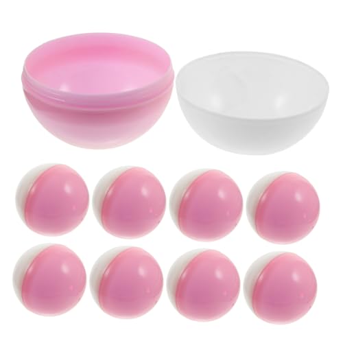 PHENOFICE 10 Stück Befüllbare Plastikbälle Zum Öffnen Geschenkverpackungen Diy Befüllbare Runde Spielzeugbälle von PHENOFICE