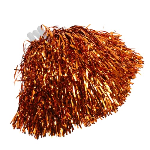 PHENOFICE 10 Stück Handgehaltene Pompons Für Cheerleading Gymnastik Und Sportveranstaltungen Aus Pet Und Abs-material Langlebig Und Wiederverwendbar von PHENOFICE