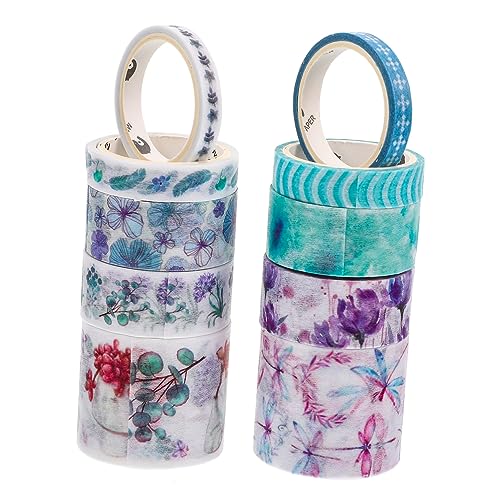 PHENOFICE 10 Stück Washi Klebeband Für Notizbücher, Dekorationen, Klebeband Für DIY Klebeband Für Scrapbooks, Klebebandaufkleber, Blumenstrauß Stielverpackung, DIY Basteltagebücher, PHENOFICE 10 Stück Washi Klebeband Für Notizbücher, Dekorationen, Klebeband Für DIY Klebeband Für Scrapbooks, Klebebandaufkleber, Blumenstrauß Stielverpackung, DIY Basteltagebücher, von PHENOFICE