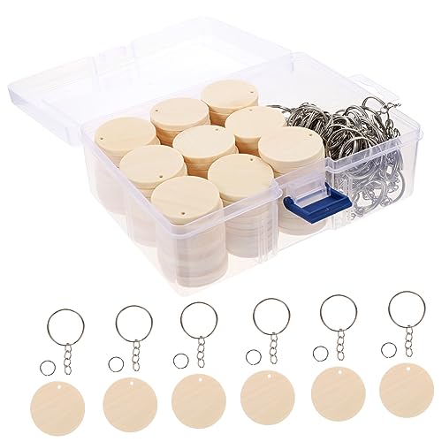PHENOFICE 100 Sets Blanko Schlüsselanhänger, Handarbeit, Schlüsseldekore, Handarbeitsanhänger, Schlüsselringe Für DIY Schlüsseldekore Aus Holz, Multifunktionale Schlüsselringe, Kreative PHENOFICE 100 Sets Blanko Schlüsselanhänger, Handarbeit, Schlüsseldekore, Handarbeitsanhänger, Schlüsselringe Für DIY Schlüsseldekore Aus Holz, Multifunktionale Schlüsselringe, Kreative von PHENOFICE