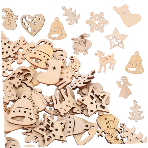 PHENOFICE Weihnachtsdeko Tisch Holzschmuck Weihnachten Holzscheiben Gemischten Stilen Weihnachtsanhänger Schneemann Engel Rentier Weihnachtsmann Herzen Bastelbedarf Für Festliche Dekoration PHENOFICE Weihnachtsdeko Tisch Holzschmuck Weihnachten Holzscheiben Gemischten Stilen Weihnachtsanhänger Schneemann Engel Rentier Weihnachtsmann Herzen Bastelbedarf Für Festliche Dekoration von PHENOFICE