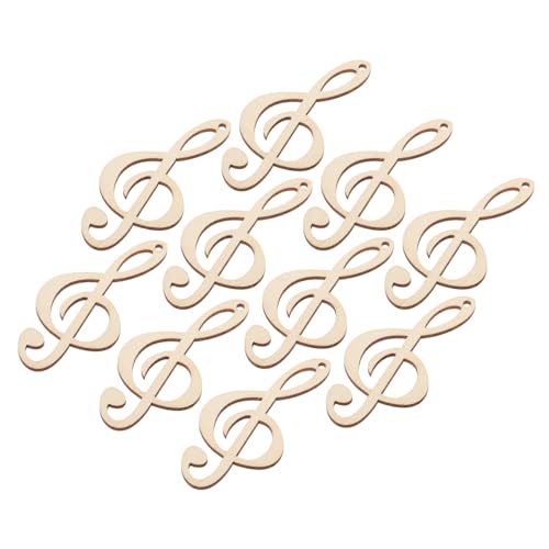 PHENOFICE 10Stücke Holzscheiben Musiknoten Form für DIY Bastelprojekte Unvollendete Holz Ausschnitte für Kreative Dekoration Langlebig und Sicher für und Persönliche PHENOFICE 10Stücke Holzscheiben Musiknoten Form für DIY Bastelprojekte Unvollendete Holz Ausschnitte für Kreative Dekoration Langlebig und Sicher für und Persönliche von PHENOFICE